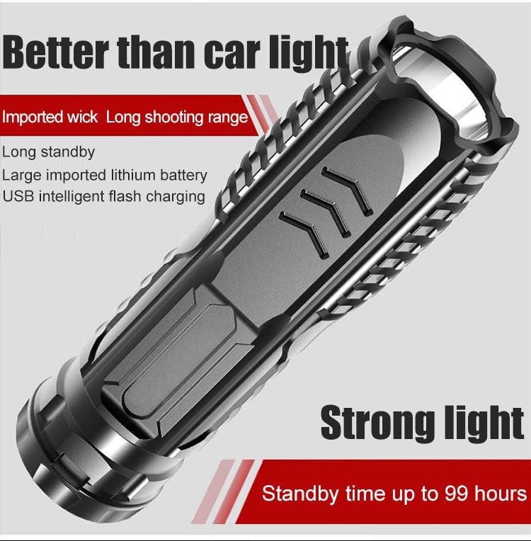 (🔥Last Day Promotion  - 50% off)Multifunctional Rechargeable Flashlight